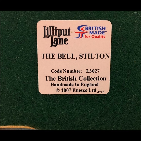 Lilliput Lane The Bell, Stilton | England Collection - Picture 8 of 9